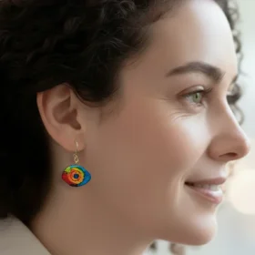 Osez la couleur avec la collection Acidulée boucles d'oreilles éclat vitaminé confort absolu