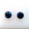Puce d'oreille turquoise boucle d'oreille fantaisie bijoux style baroque