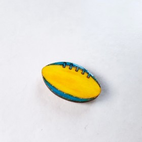 Magnet de collection ballon de rugby cadeau utile pour petits et grands