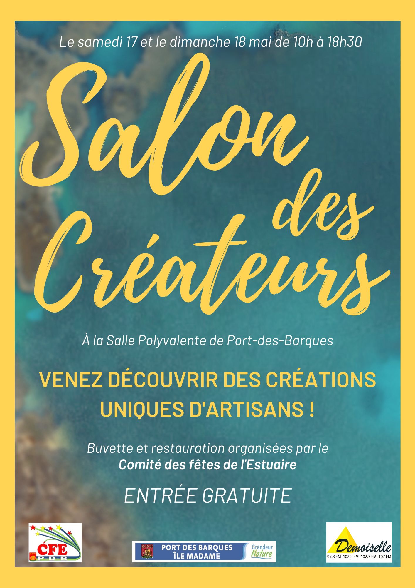Salon des Créateurs Port des Barques 17 et 18 mai 2025 Le Trésor de Clémentine